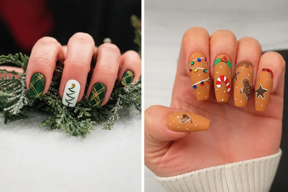 Uñas de Navidad