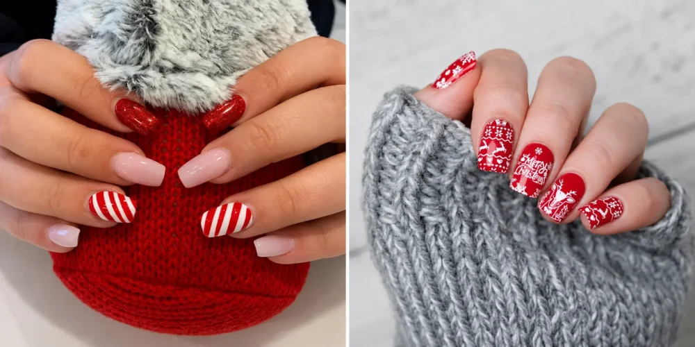 Uñas para Navidad