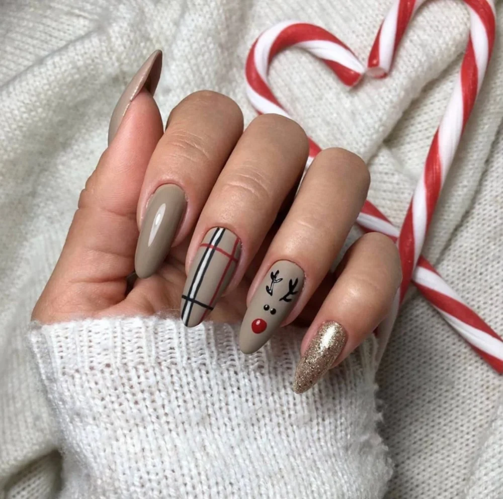Uñas Navideñas