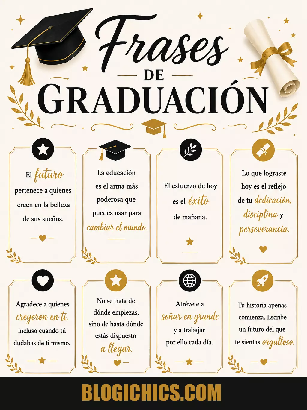 Frases de Graduación