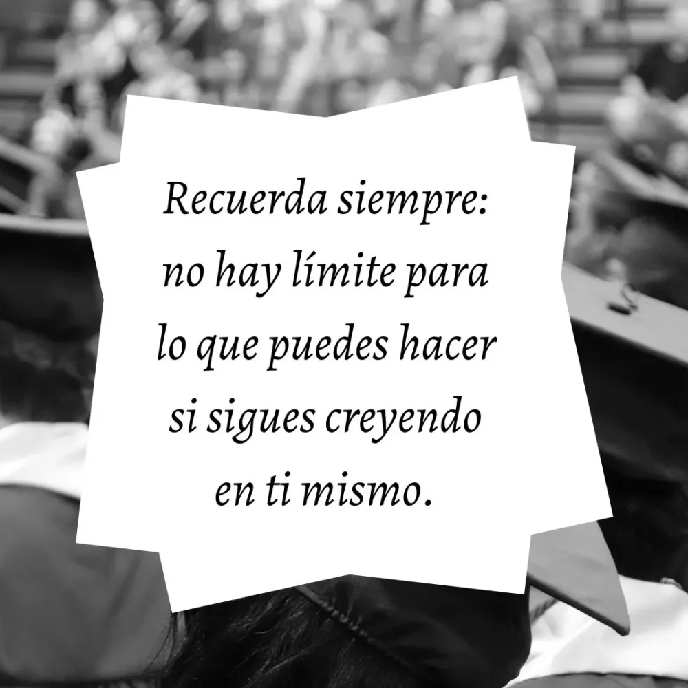 Frase de Graduación