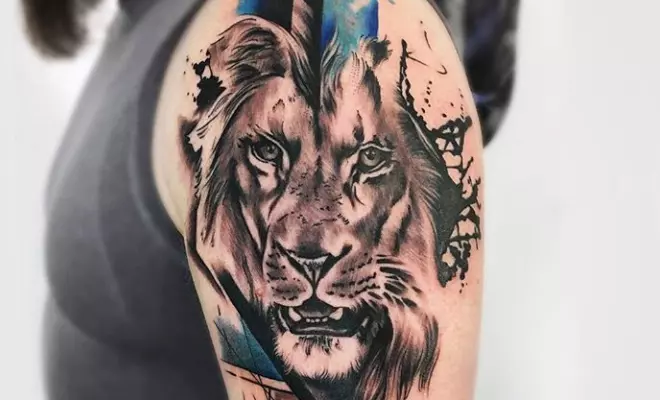 Tatuaje de León
