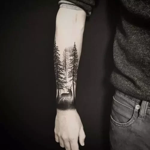 Tatuajes de Bosques: Diseños y Significado