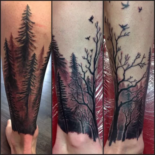 Tatuajes de Bosques: Diseños y Significado