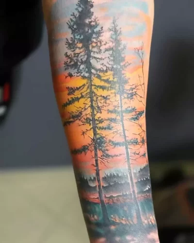 Tatuajes de Bosques: Diseños y Significado