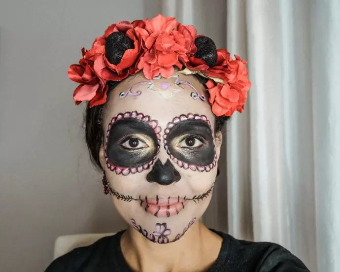 Maquillaje Catrina Sencillo