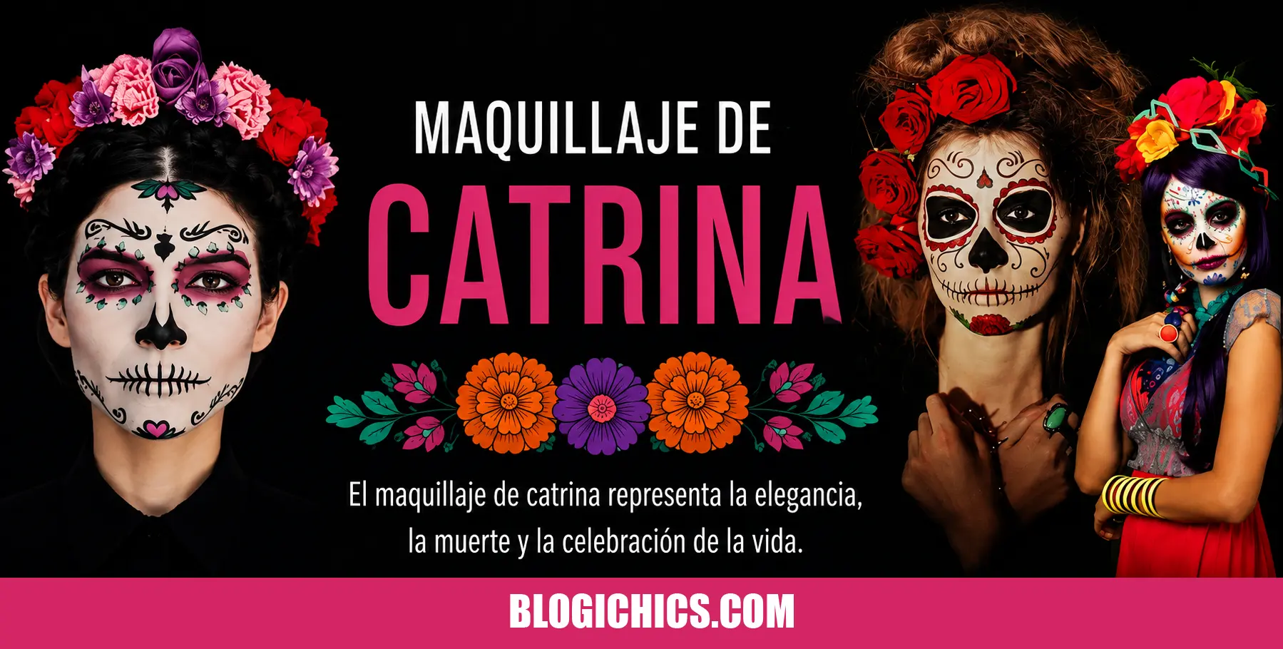 Maquillaje de Catrina