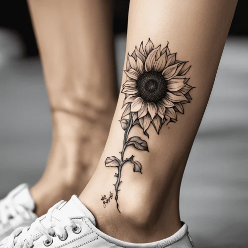 Tatuaje Girasol