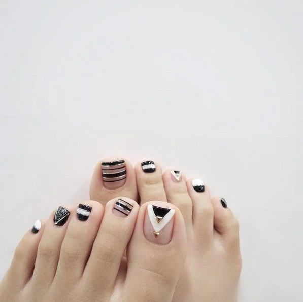 Uñas de Pies Decoradas