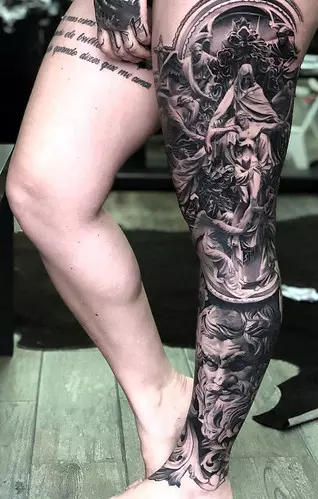 Tatuajes en la Pierna