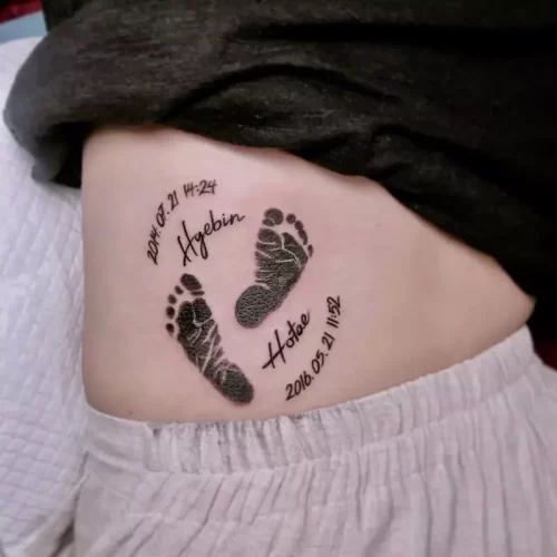 Tatuaje Pie de Bebe