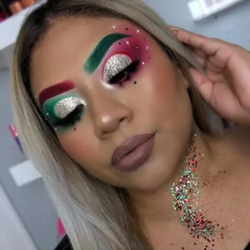 Maquillaje en Navidad