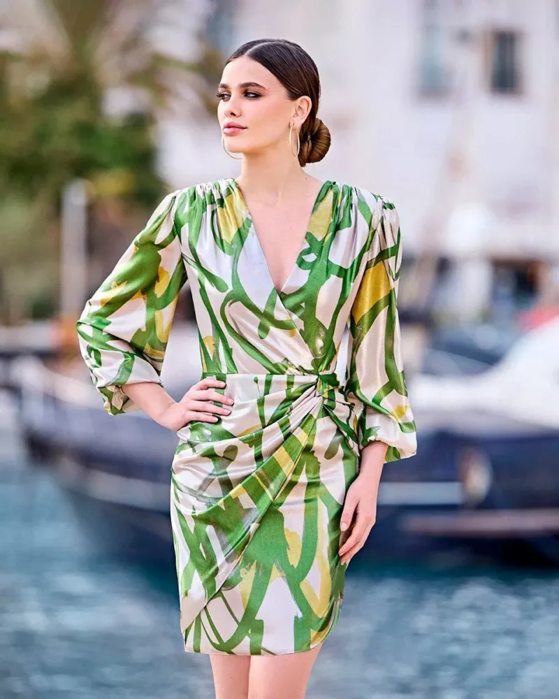 Vestido Coctel Mujer