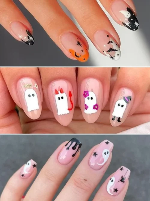 Uñas de Halloween