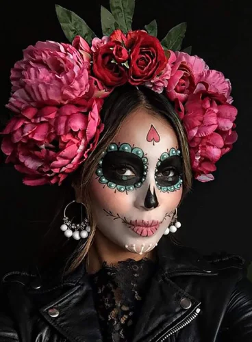 Makeup Día de Muertos